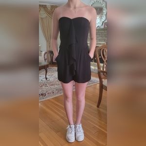 Strapless Romper | NWT | Size 4 | Black